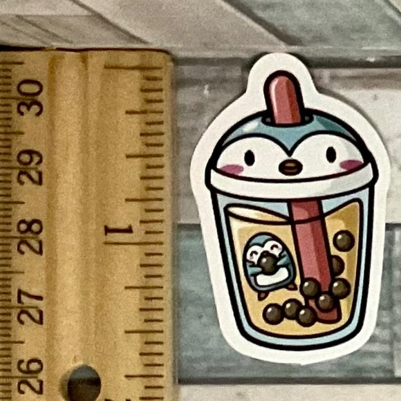 Other - 🌀10/$10🌀 Boba Tea Reusable Waterproof Vinyl Sticker Decal